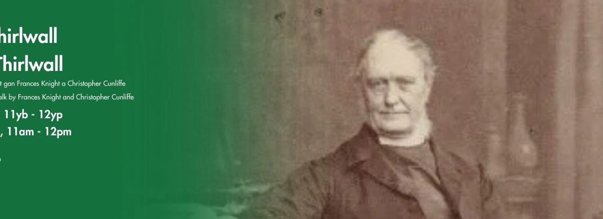 Bishop Thirlwall Talk on 24 May