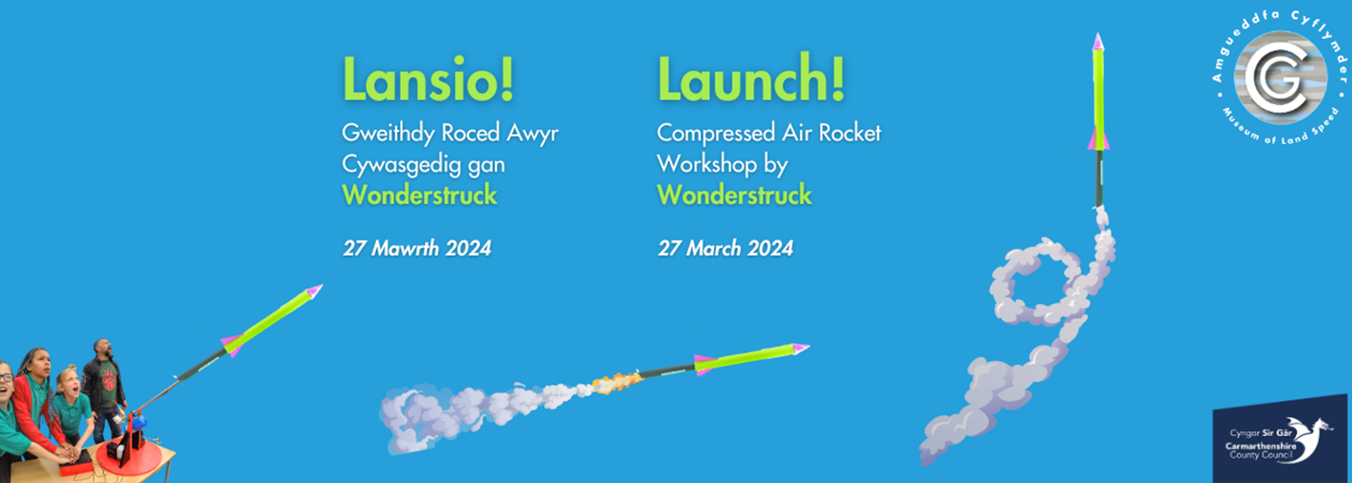 Launch! Compressed Air Rocket Workshop by Wonderstruck