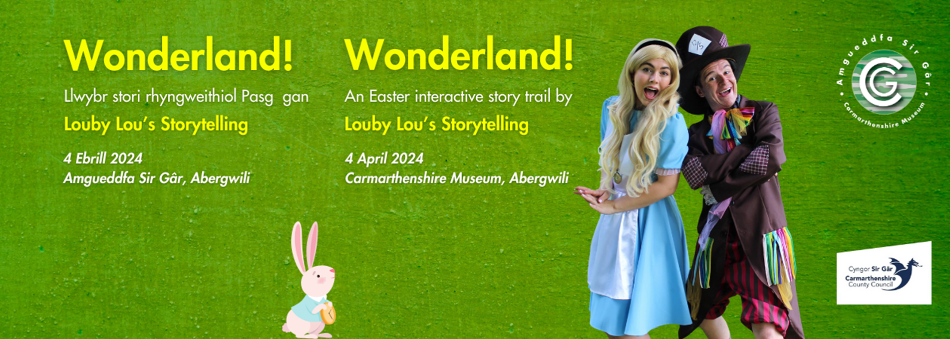 Wonderland! An Easter Interactive Trail by Louby Lou's Storytelling