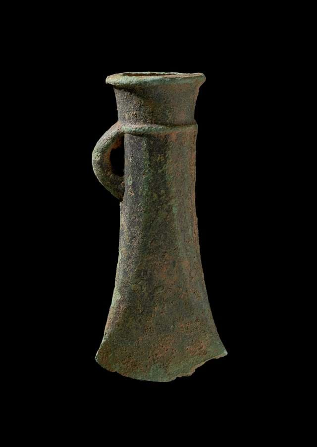 Figure 7. A ‘faceted’ bronze socketed axehead with a broken blade (©Carmarthenshire Museum/Amgueddfa Cymru - Museum Wales)