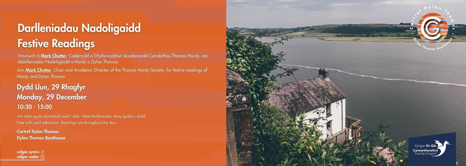 Festive Readings poster