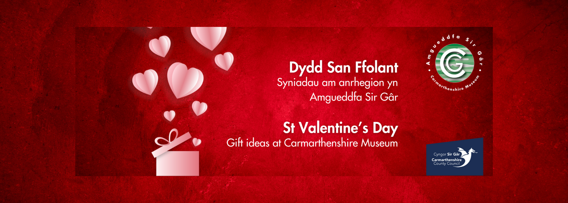 St Valentine's Day Gift Ideas at Carmarthenshire Museum
