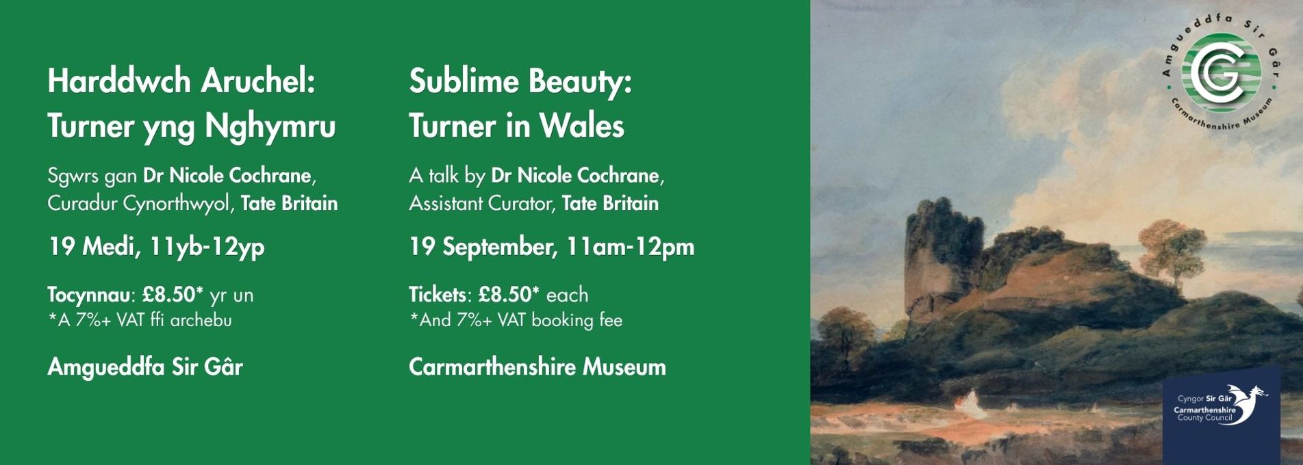 Promotional poster for Sublime Beauty talk